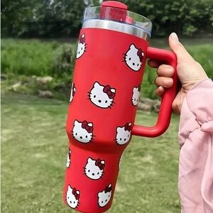 Stanley Red Hello Kitty Tumbler